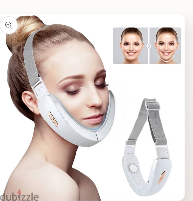 V Face Lifting Chin Line Up Lift BeltPhoton Light Therapy/3$ delibery 1