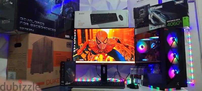 High End Gaming PC Full setup i7 12700K + RTX 4060 TI 16 GB 3