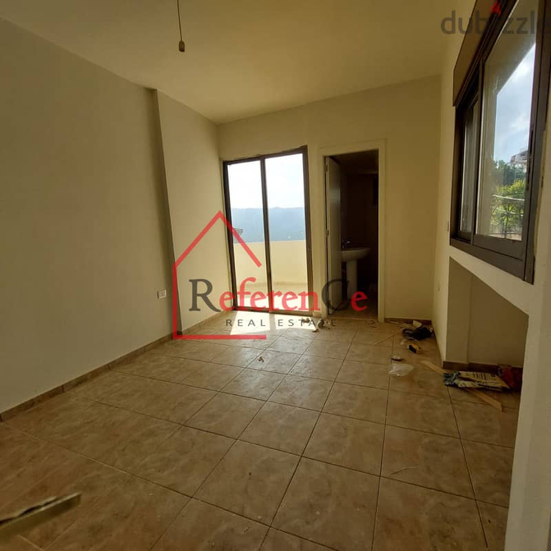 Apartment with terrace in Ouyoun Broumana شقة مع تراس في عيون برمانا 2