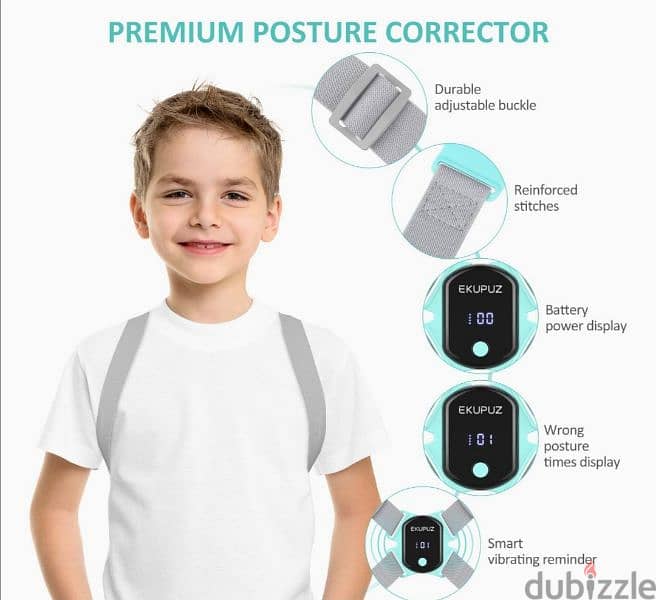 EKUPUZ Intelligent rechargeable Posture Corrector(Germany)/3$ delivery 3