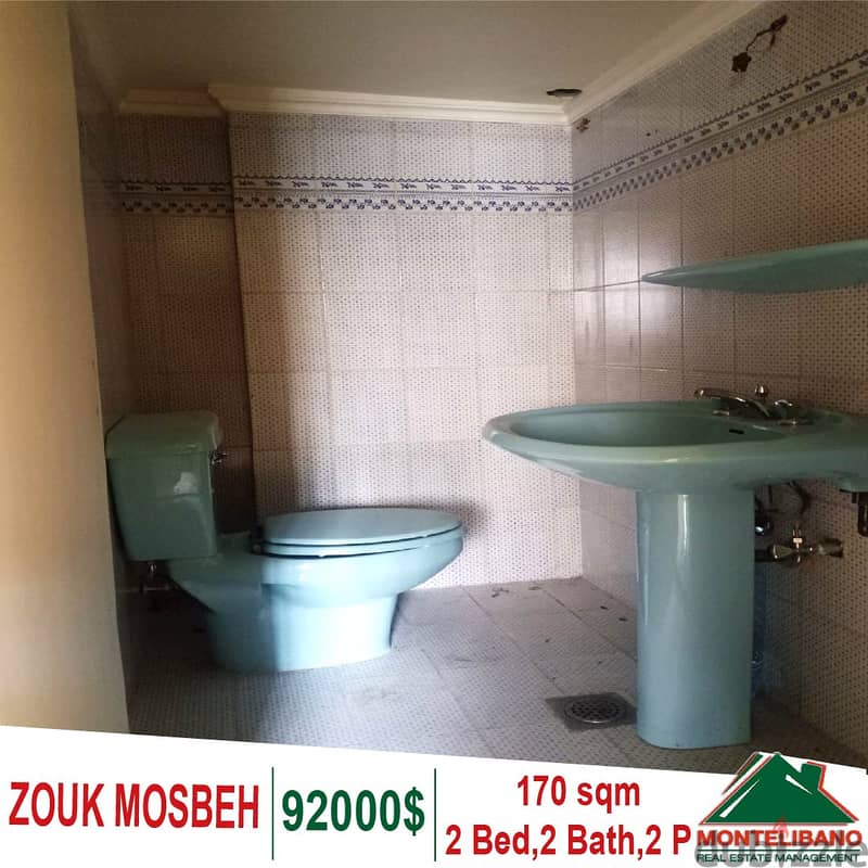 170 Sqm Apartment for sale in Zouk Mosbeh !! 3