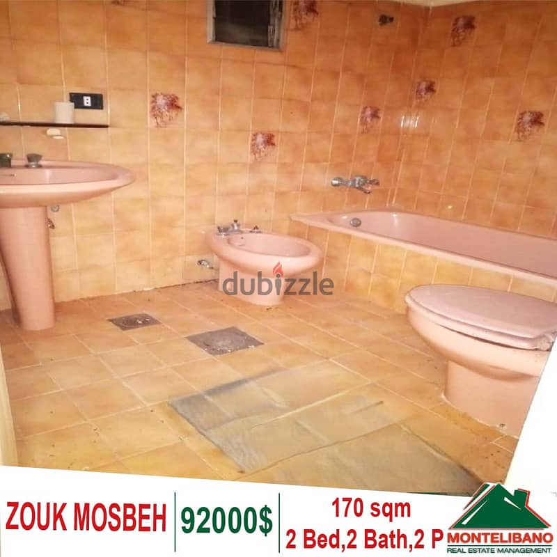 170 Sqm Apartment for sale in Zouk Mosbeh !! 4