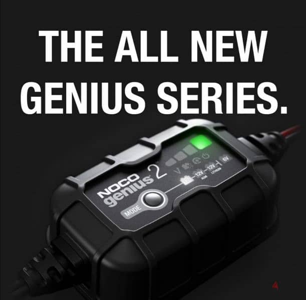 NOCO GENIUS2, 2A Smart Car Battery Charger, 6V and 12V/ 3$ delivery 4