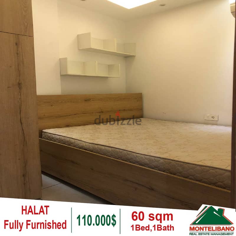 Fully Furnished chalet for rent in Halat!! 4