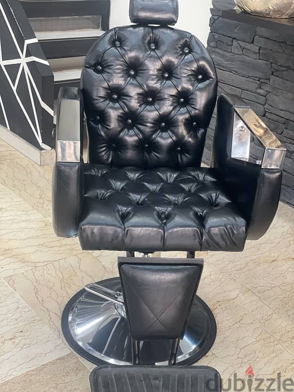 2 chairs for gents saloon 1