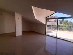 L16337-Duplex With a Large Terrace For Sale in Bsalim 0