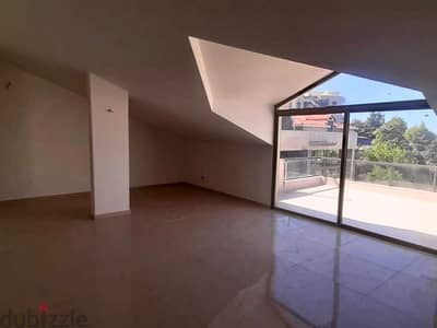 L16337-Duplex With a Large Terrace For Sale in Bsalim