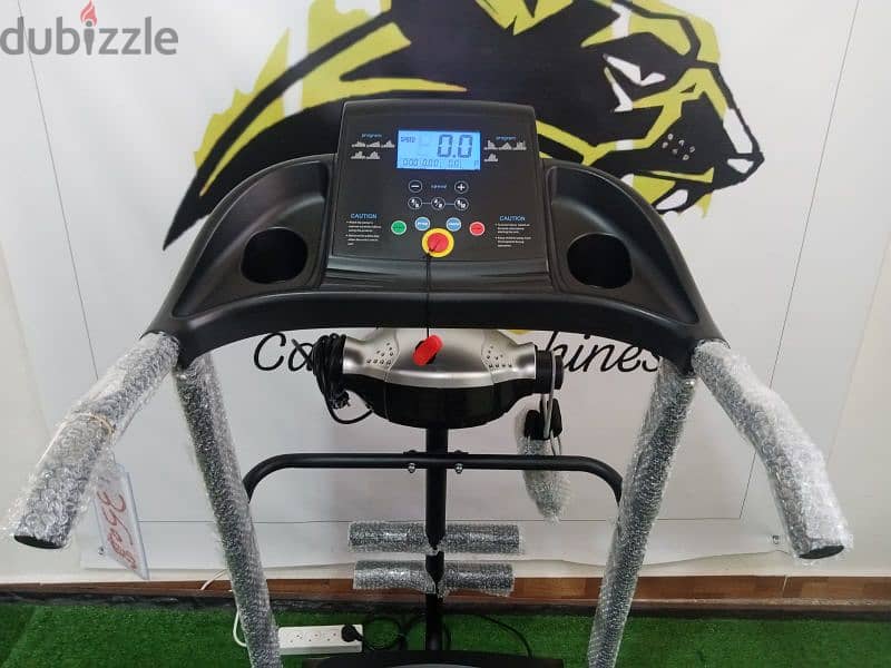 sports fitness line treadmill 2hp and vibration massage 1