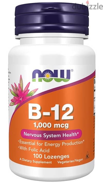 NOW B12 1000 mcg 100 servings