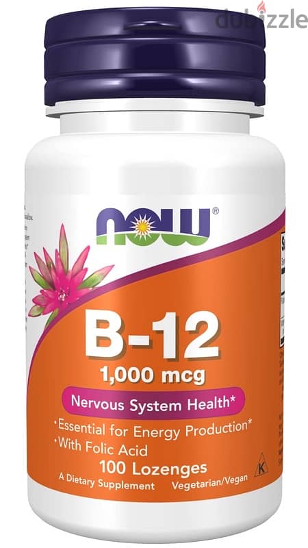 NOW B12 1000 mcg 100 servings 0