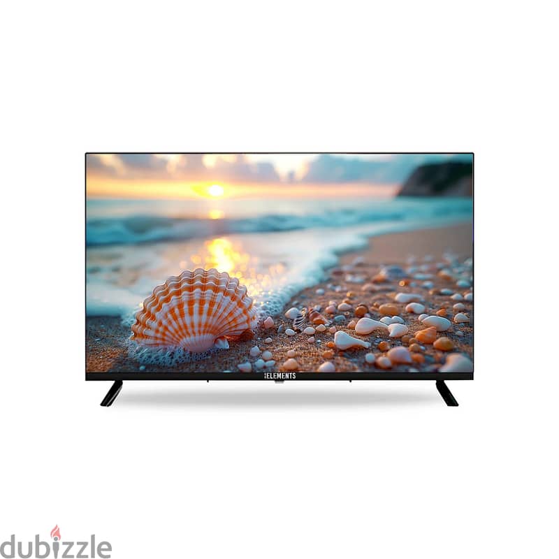 KB ELEMENTS 32 LED TV FHD SMART FRAMELESS - تلفزيون 32 انش - كفالة سنة 1