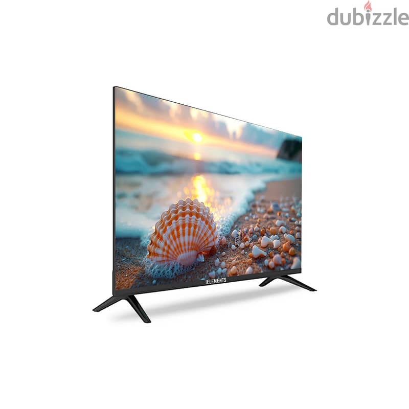 KB ELEMENTS 32 LED TV FHD SMART FRAMELESS - تلفزيون 32 انش - كفالة سنة 2