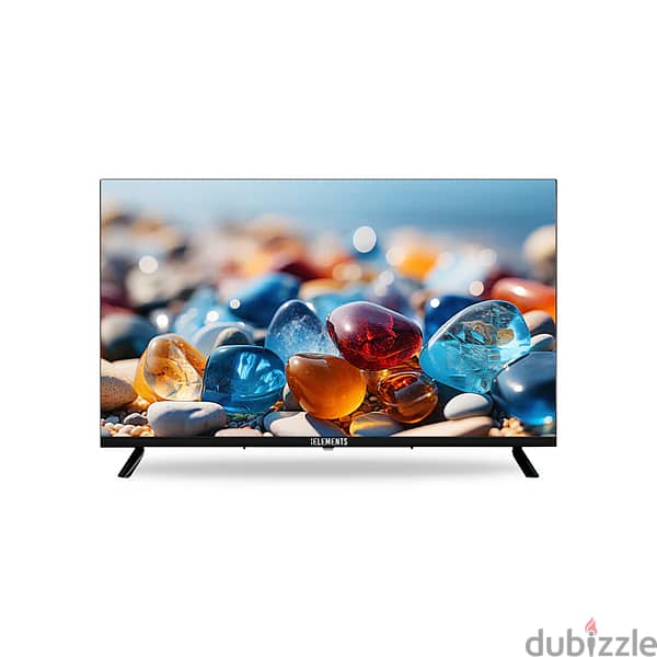 KB ELEMENTS 43″ LED TV FHD SMART FRAMELESS - تلفزيون 43 انش- كفالة سنة 1