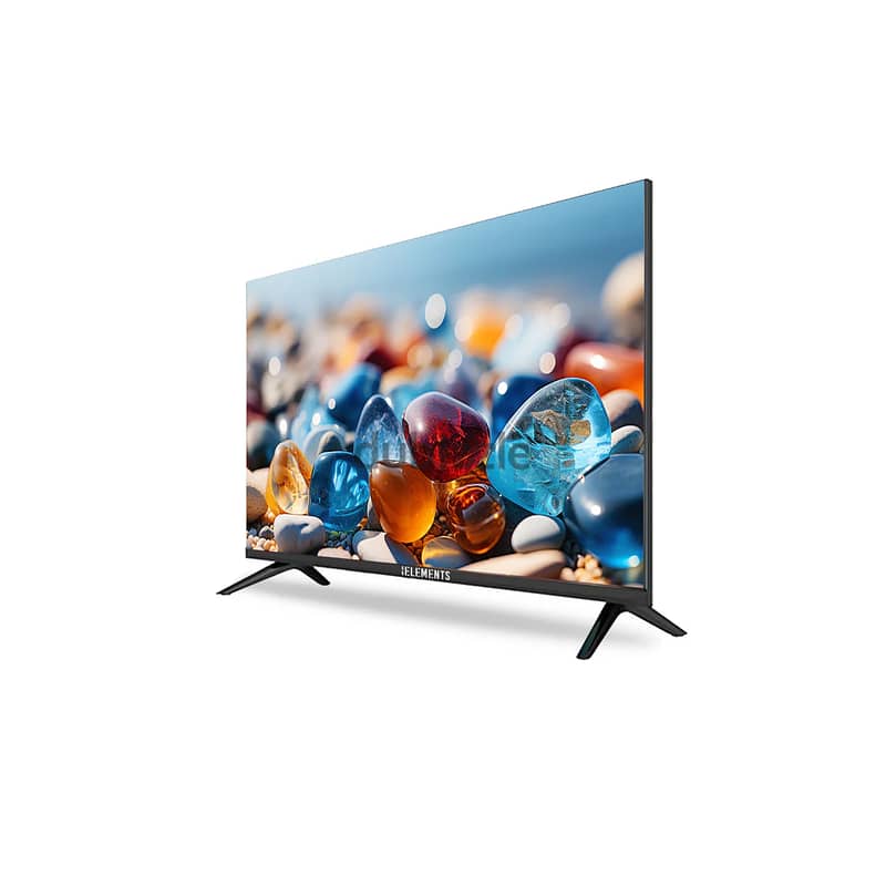 KB ELEMENTS 43″ LED TV FHD SMART FRAMELESS - تلفزيون 43 انش- كفالة سنة 2