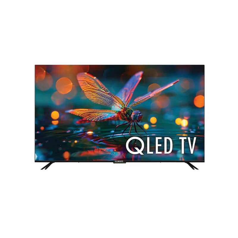 KB ELEMENTS 65″ INCH QLED TV UHD 4K SMART|تلفزيون 65 انش - كفالة سنتين 2