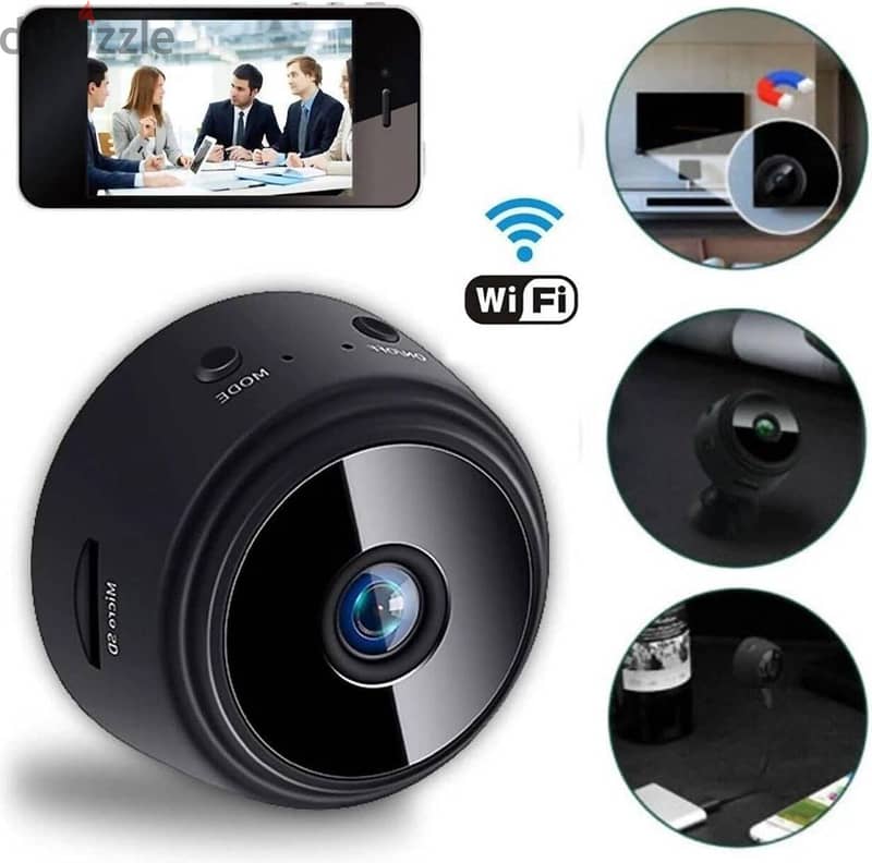 HIDDEN SPY CAM MINI WIFI CAMERA - كاميرا مخفية صوت و صورة 5