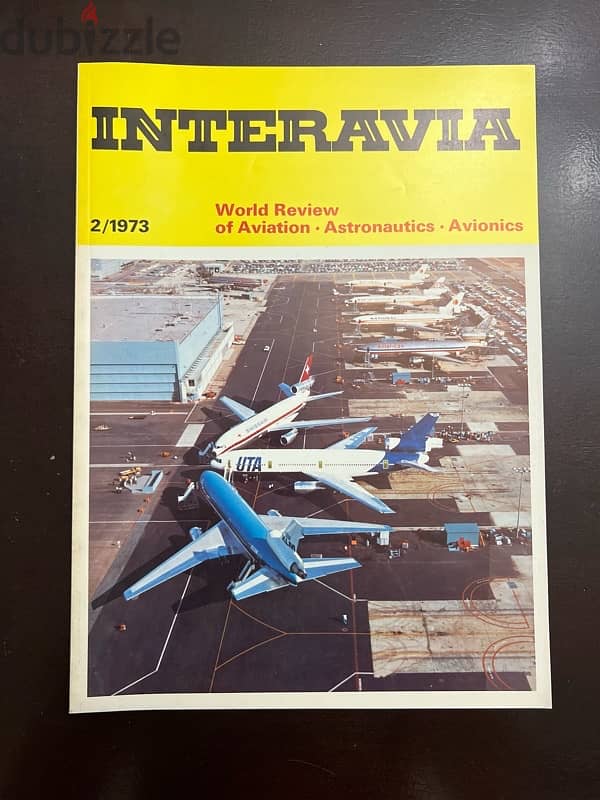 Complete 1973 Interavia Magazine Set – 12 Issues 2