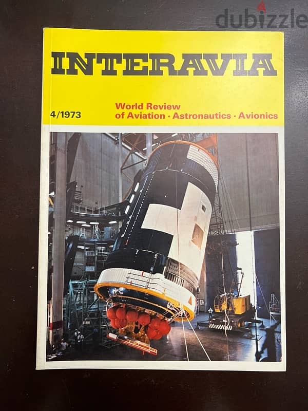 Complete 1973 Interavia Magazine Set – 12 Issues 4