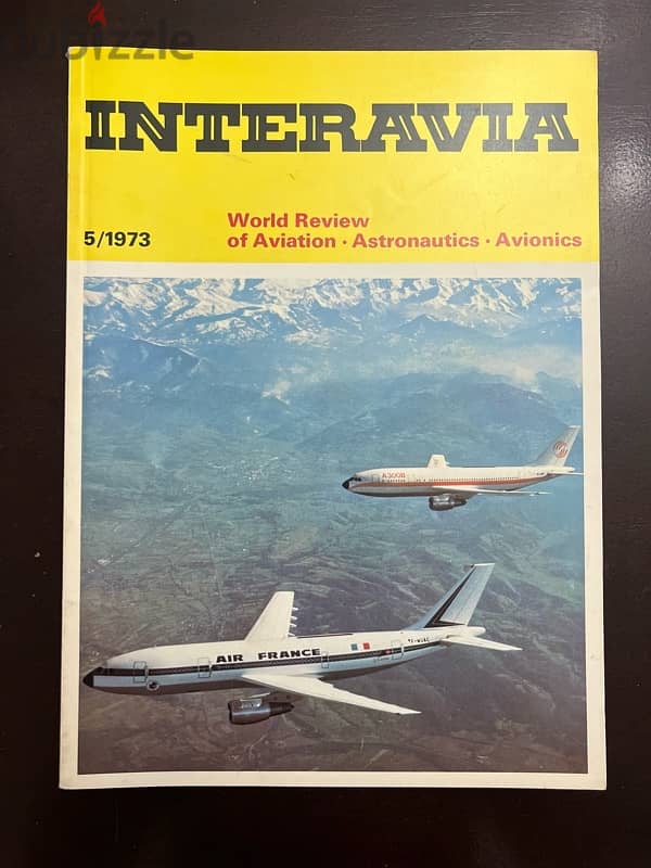 Complete 1973 Interavia Magazine Set – 12 Issues 5