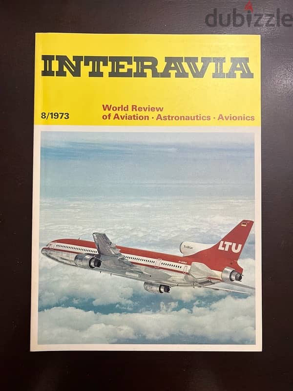 Complete 1973 Interavia Magazine Set – 12 Issues 8