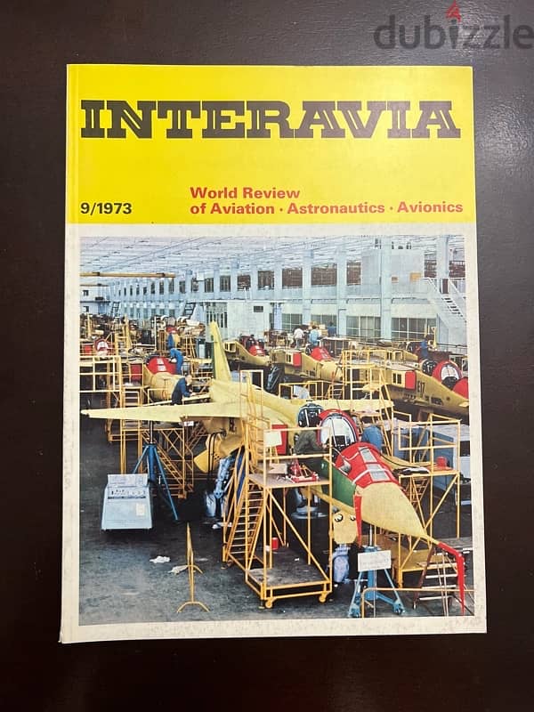 Complete 1973 Interavia Magazine Set – 12 Issues 9