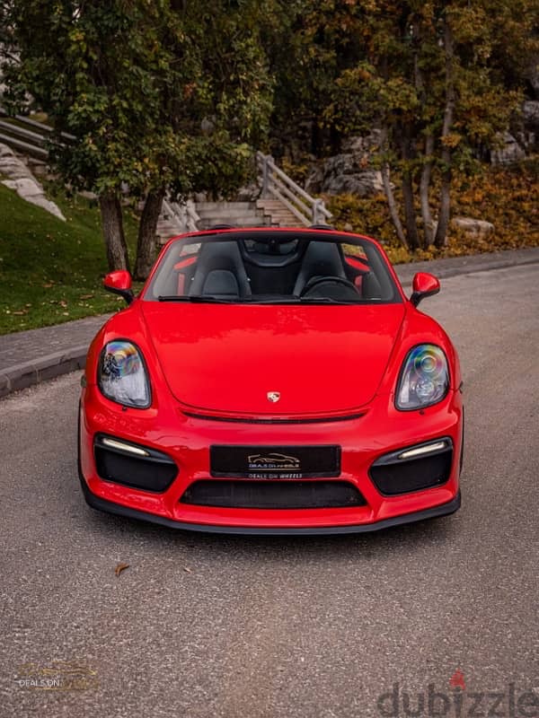 Porsche Boxster 2014 , BODY KIT (GTS). Guards Red With Only 79.000Km 1