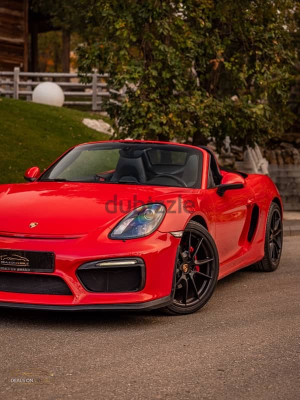 Porsche Boxster 2014 , BODY KIT (GTS). Guards Red With Only 79.000Km 2