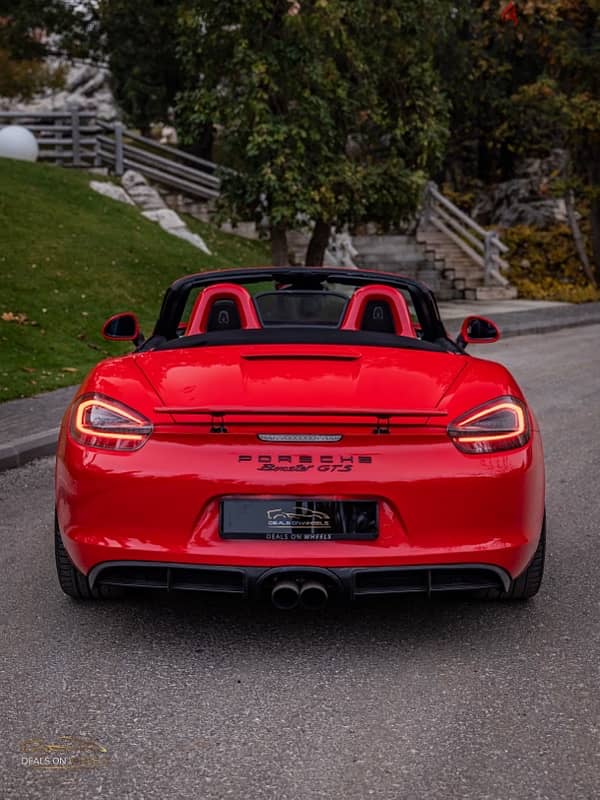 Porsche Boxster 2014 , BODY KIT (GTS). Guards Red With Only 79.000Km 6