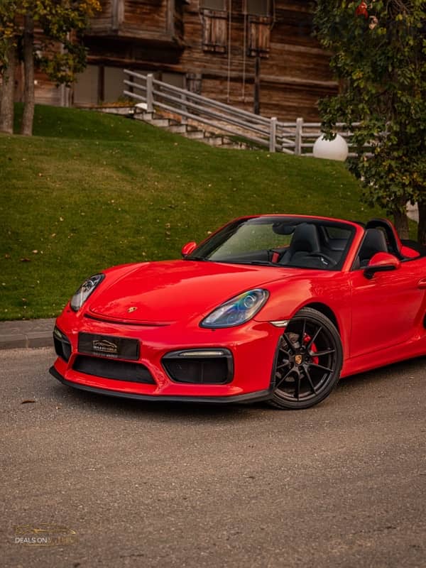 Porsche Boxster 2014 , BODY KIT (GTS). Guards Red With Only 79.000Km 15