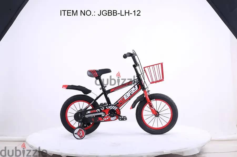 Bicycle kids 12 inch JGBB-LH red original and new 0