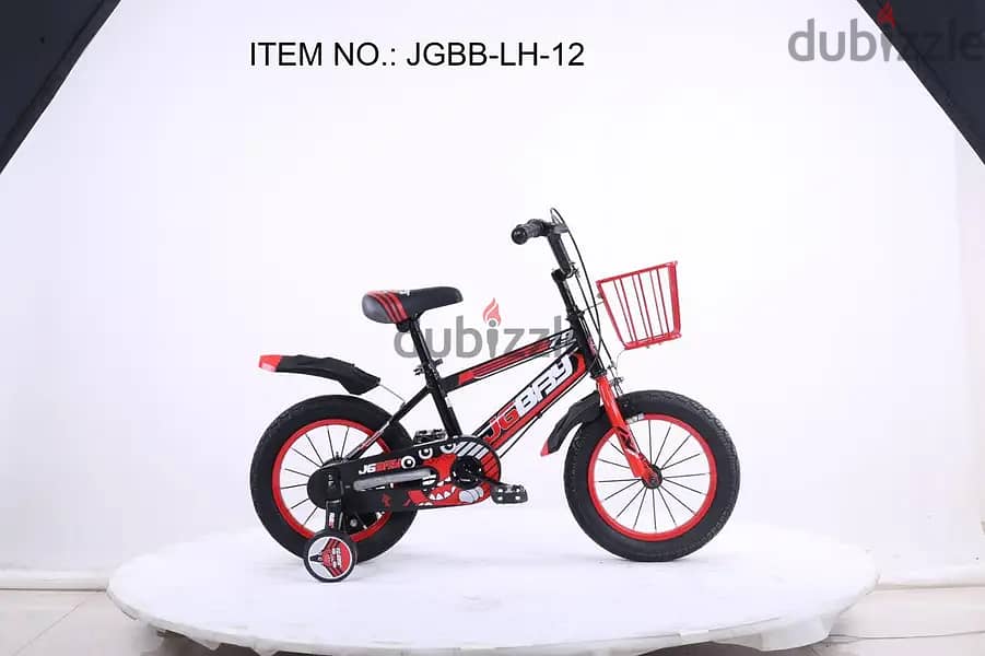 Bicycle kids 12 inch JGBB-LH red 0