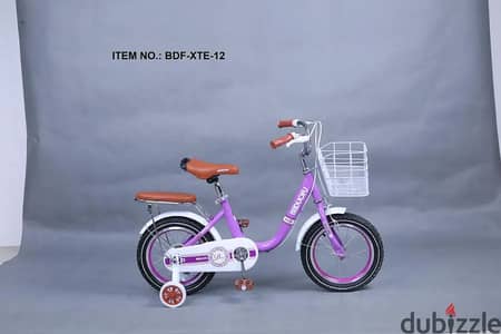 Bicycle kids 12 inch BDF-XTE-12 purple brand new & original price