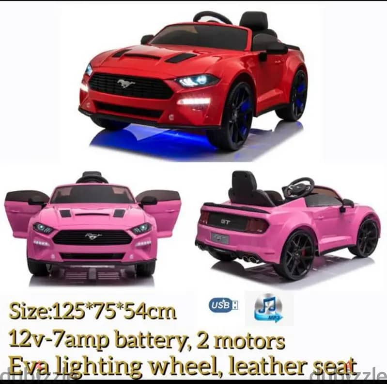 Car kids Ford LB-2038EL pink 0