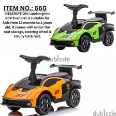 Car Kids Lamborghini Foot To Floor with music 660 green 0