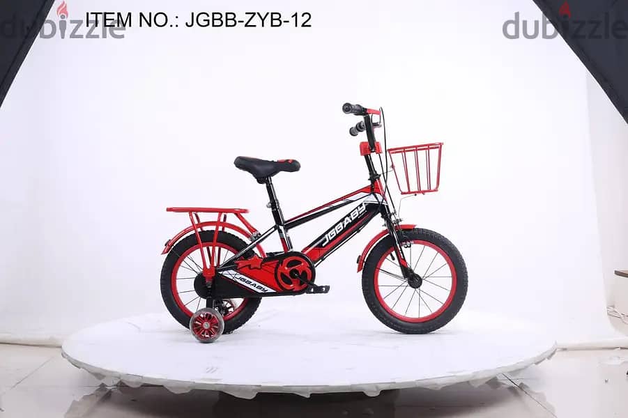 Bicycle kids 12 inch JGBB-ZYB black & red original and new price 0