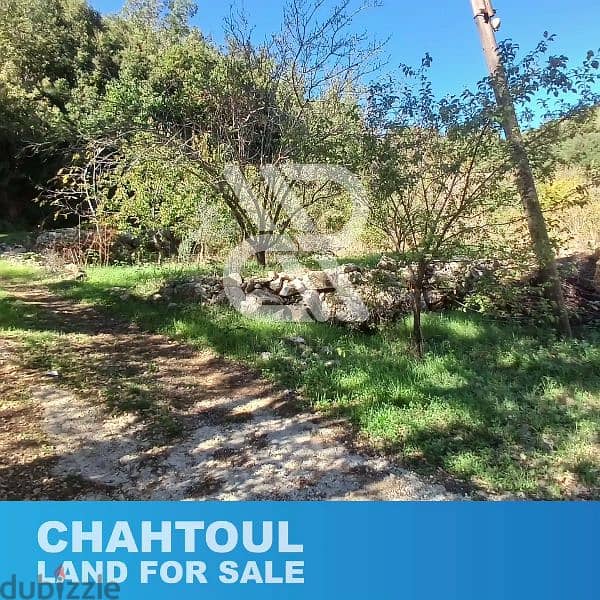 Land for sale at Chahtoul - أرض للبيع في شحتول 3