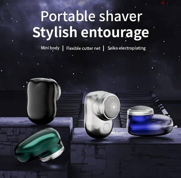 Portable Mini Electric Shaver Rechargeable Mini Electric Shaver–Unisex 1