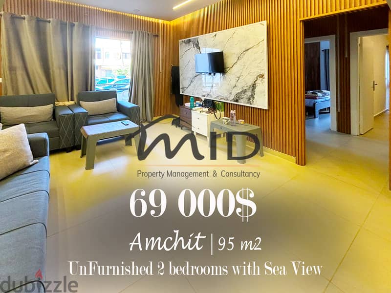 Amchit | Decorated 2 Bedrooms Apartment | Sea View | Building Age 10 1