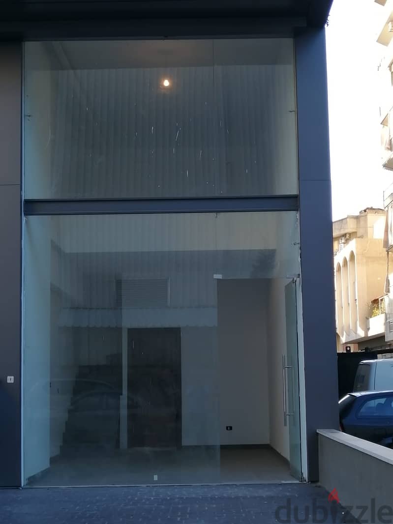 32m2 shop near Mirna Chalouhi Bauchrieh with parking   مخزن البوشرية 0