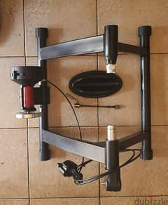 Bike home trainer magnetic roller 6 speed 0