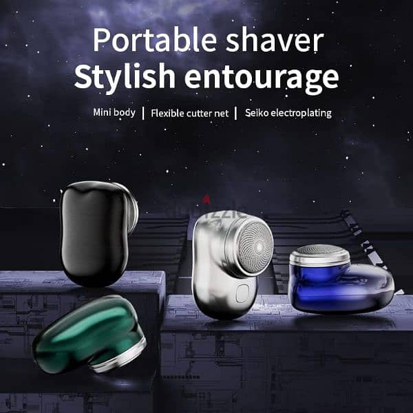 Mini-electric shaver unisex 1