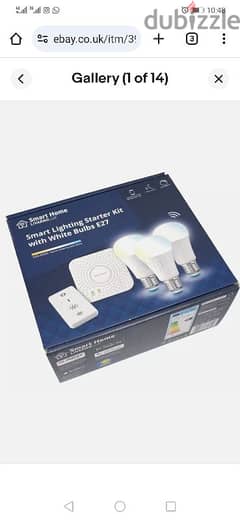 Smart Home Livarno Lux Lighting Starter Kit _3 X Bulbs E27 App Control 0