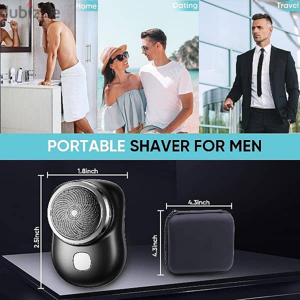 Mini-electric shaver unisex 3