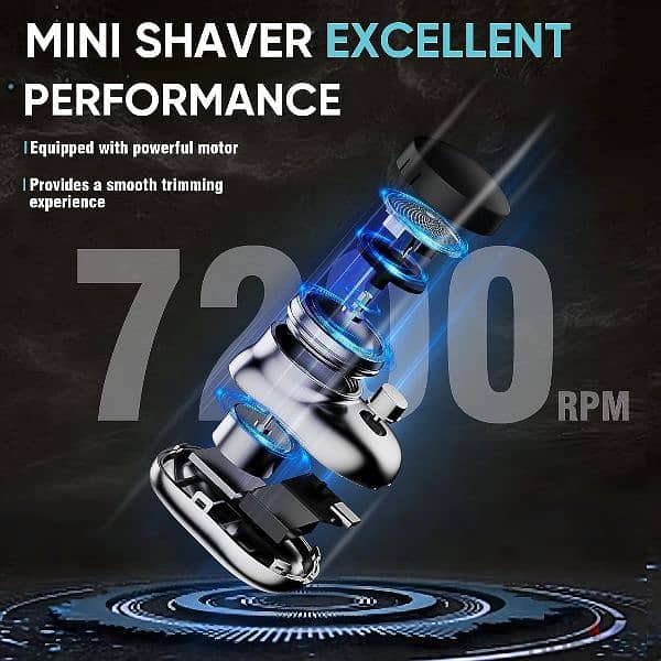 Mini-electric shaver unisex 6