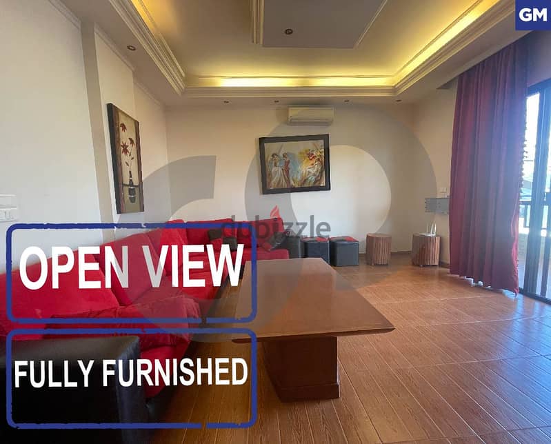 open view, fully furnished, metn, dekwaneh/الدكوانة REF#GM114368 0