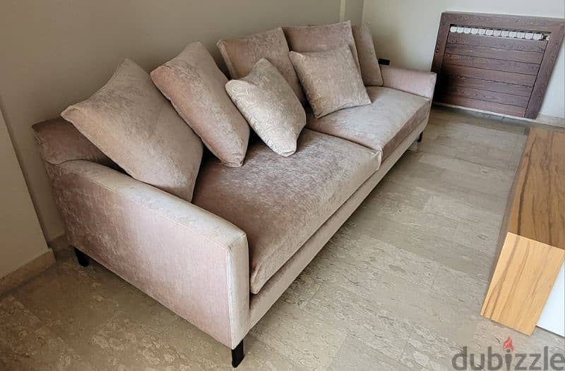 Stylish living room set - 2 new Italian couches 0