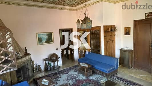 L14911-A Traditional Old House With Garden for Sale In Mansourieh