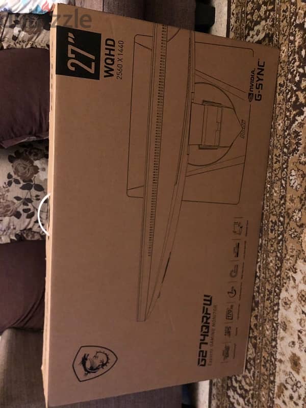 msi 2k 170hz 27 inch monitor screen 2