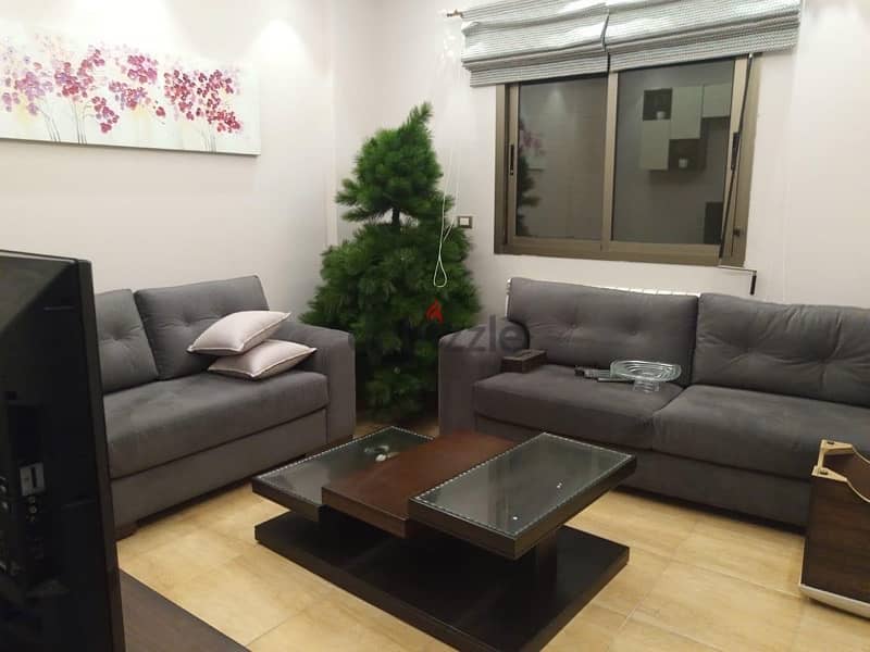 fully furnished apartment in bchemoun 1