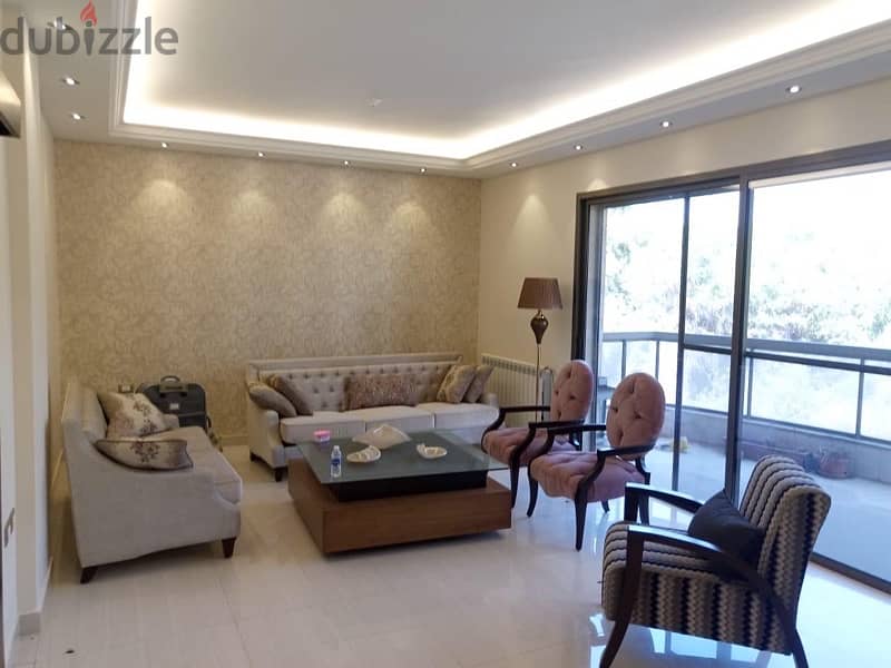 fully furnished apartment in bchemoun 2